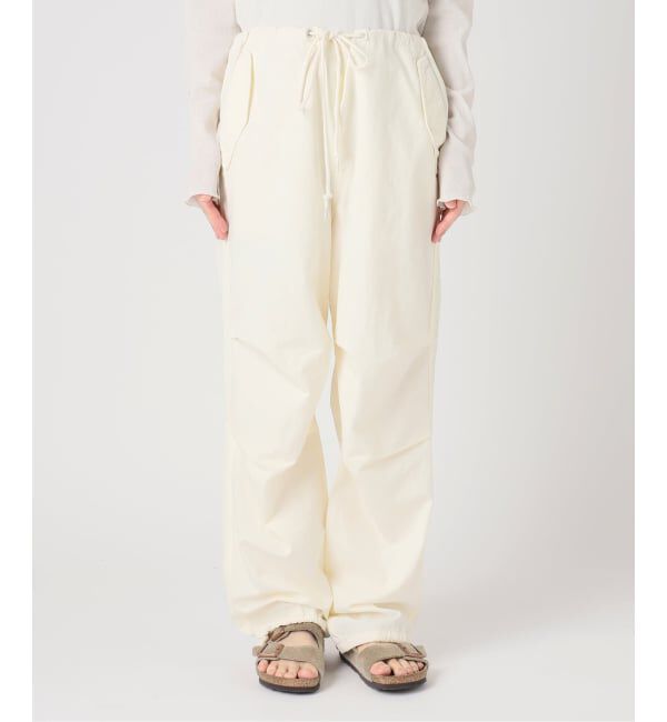 FRAMeWORK「TOP KHAKI/トップカーキ  パラシュートパンツ」|カーゴ|