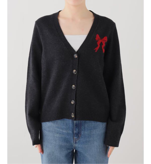 U by SPICK&SPAN「GANNI / ガニー Graphic Wool Cardigan」|カーディガン|