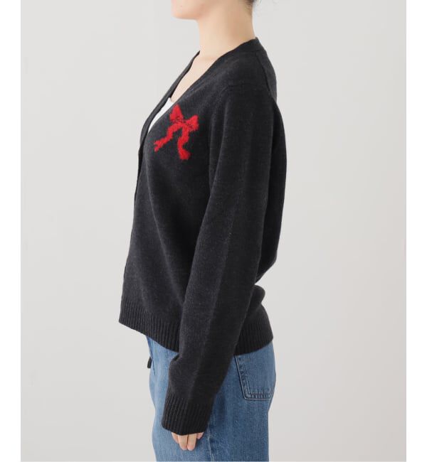 U by SPICK&SPAN「GANNI / ガニー Graphic Wool Cardigan」|カーディガン|