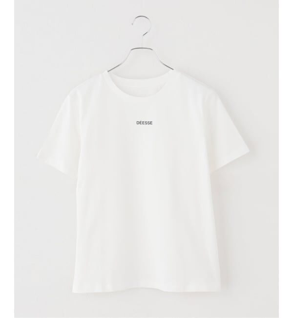 Spick and Span「フレンチロゴプリントTシャツ」|Tシャツ・カットソー|