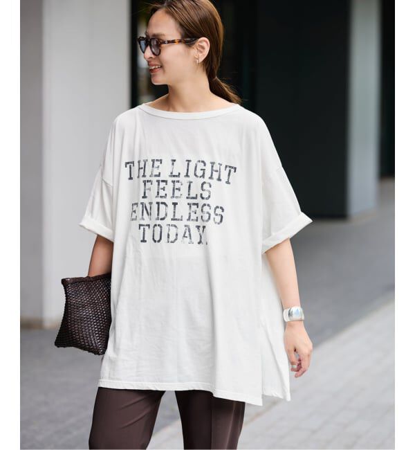 FRAMeWORK「ステンシルロゴBIGT-SHIRT」|Tシャツ・カットソー|ホワイト