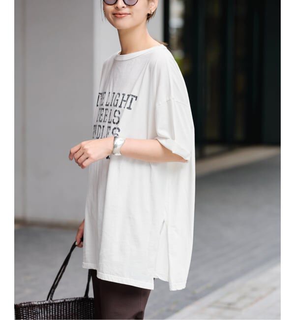 FRAMeWORK「ステンシルロゴBIGT-SHIRT」|Tシャツ・カットソー|
