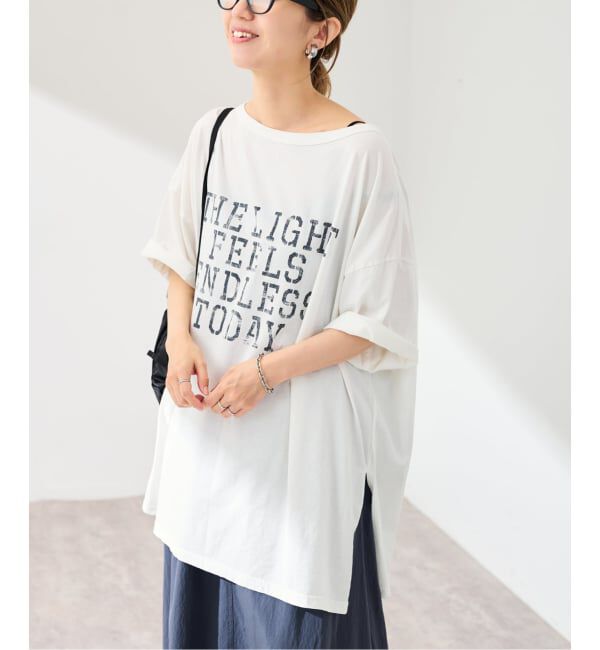 FRAMeWORK「ステンシルロゴBIGT-SHIRT」|Tシャツ・カットソー|