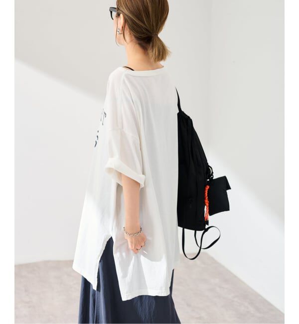 FRAMeWORK「ステンシルロゴBIGT-SHIRT」|Tシャツ・カットソー|