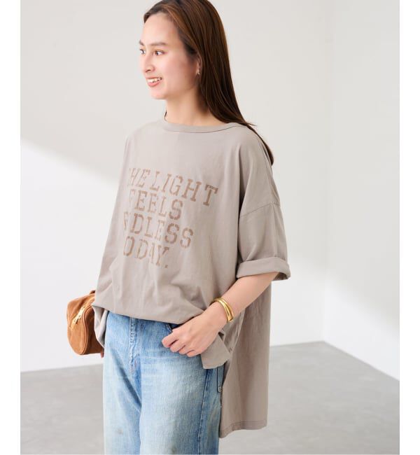 FRAMeWORK「ステンシルロゴBIGT-SHIRT」|Tシャツ・カットソー|