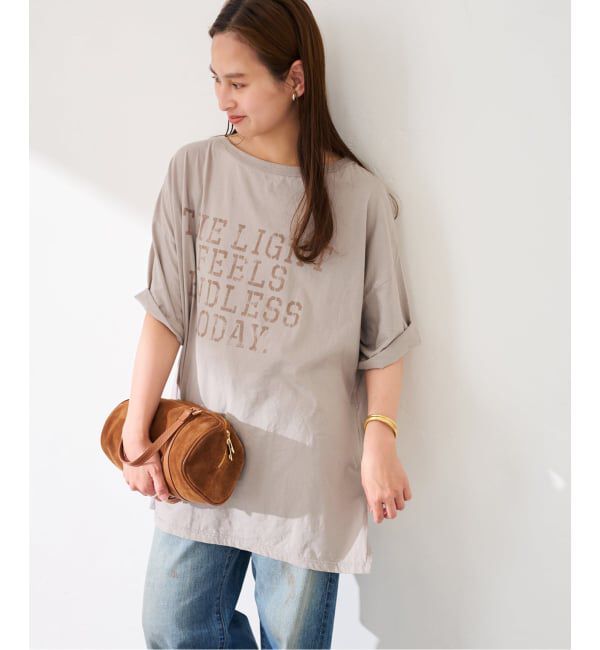 FRAMeWORK「ステンシルロゴBIGT-SHIRT」|Tシャツ・カットソー|