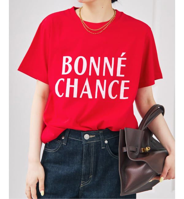 Spick and Span「TRICOMER /トリコメル FRENCH LOGO TEE」|Tシャツ・カットソー|