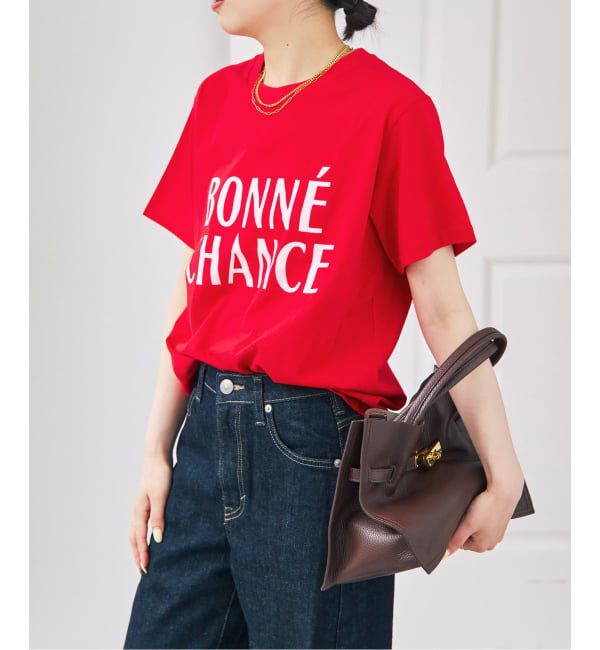 Spick and Span「TRICOMER /トリコメル FRENCH LOGO TEE」|Tシャツ・カットソー|