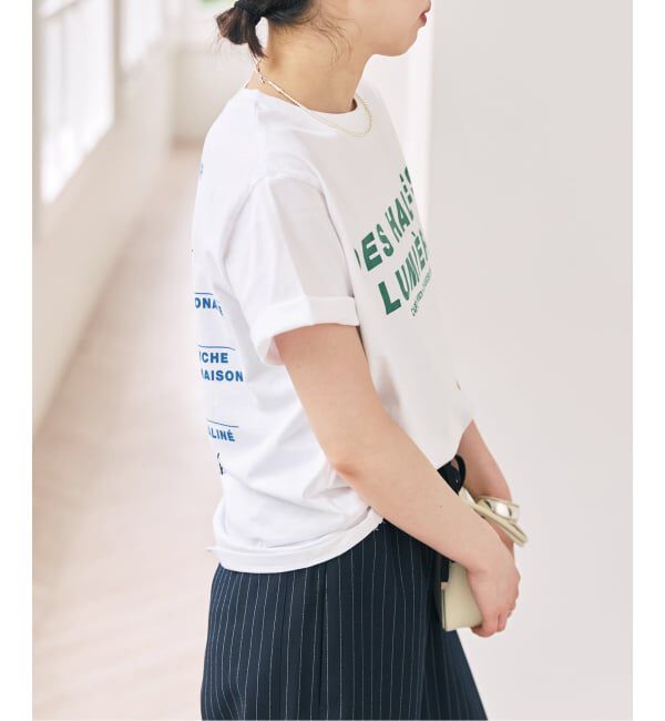 Spick and Span「TRICOMER /トリコメル FRENCH LOGO TEE」|Tシャツ・カットソー|