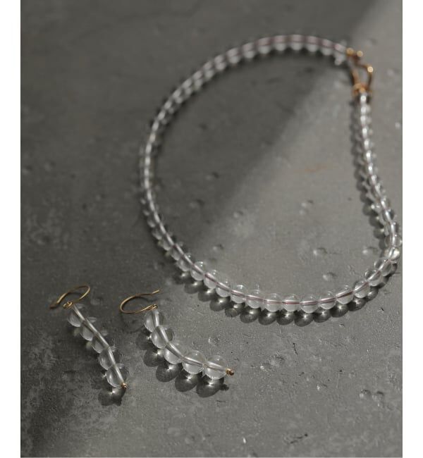 「STEEN / スティン Clear Necklace」|ネックレス|