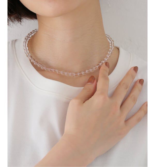 「STEEN / スティン Clear Necklace」|ネックレス|