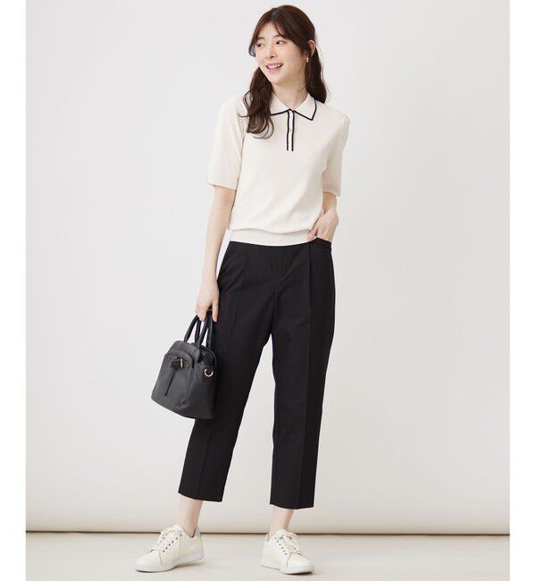 ANY SIS「【接触冷感・UVカット・撥水】クールタッチテーパード パンツ」|その他|