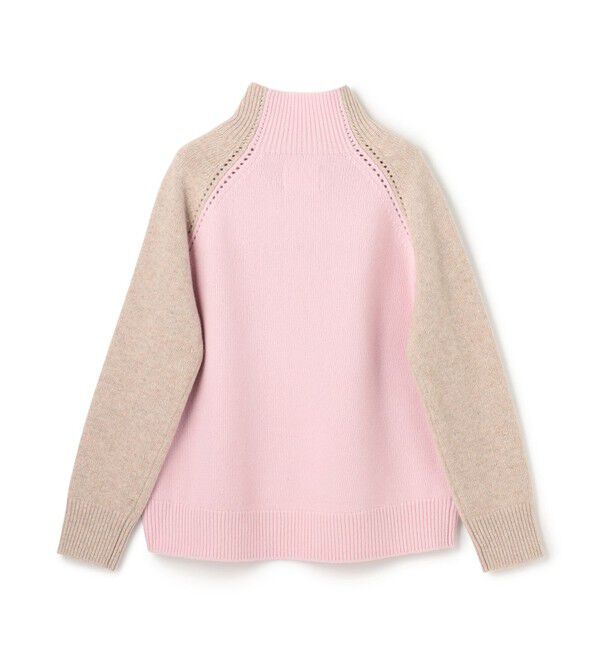 BEIGE,「【Oggi掲載】RULE / ウールカシミヤバイカラーハイネックニット」|ニット・セーター|