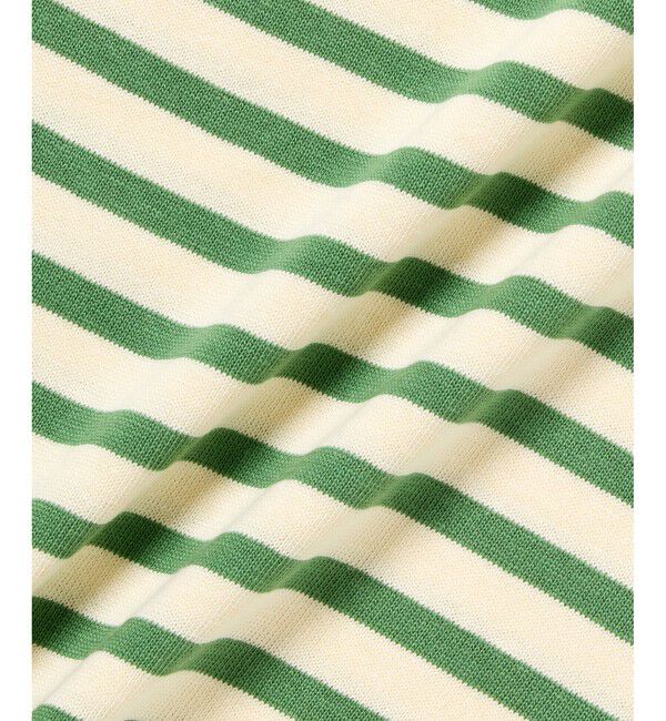 LACOSTE「スクエアネックボーダー長袖Tシャツ」|Tシャツ・カットソー|