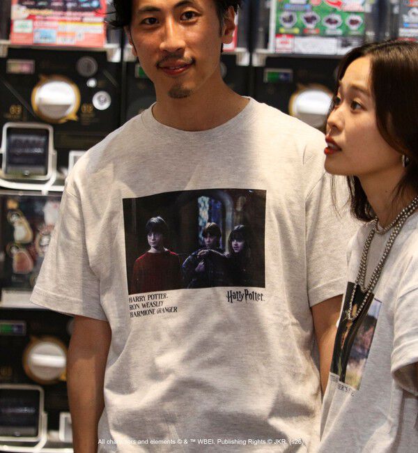 GLOSTER「【GOOD ROCK SPEED &times; GLOSTER】別注 / HARRY POTTER / Tシャツ」|Tシャツ・カットソー|グレー系その他3