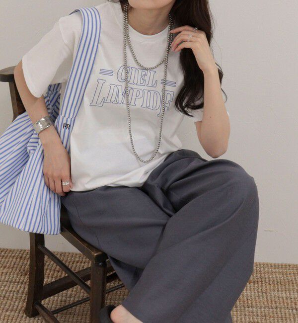 fredy emue「アウトラインロゴＴシャツ」|Tシャツ・カットソー|