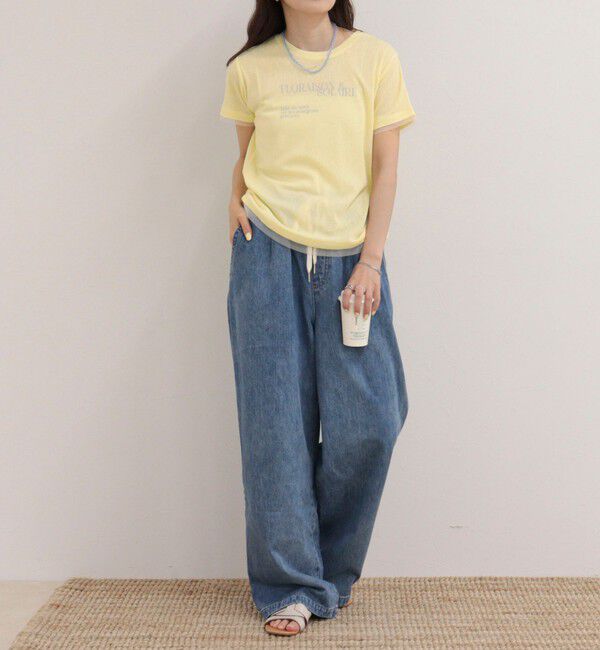 fredy emue「シアーレイヤードＴシャツ」|Tシャツ・カットソー|