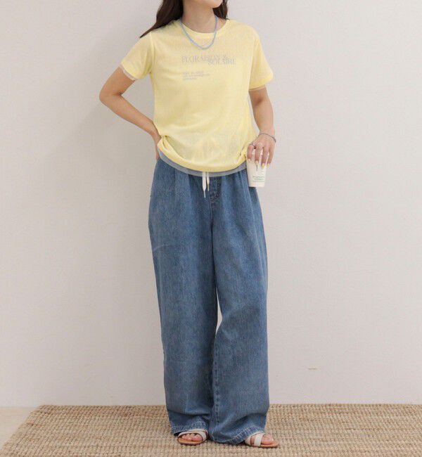 fredy emue「シアーレイヤードＴシャツ」|Tシャツ・カットソー|