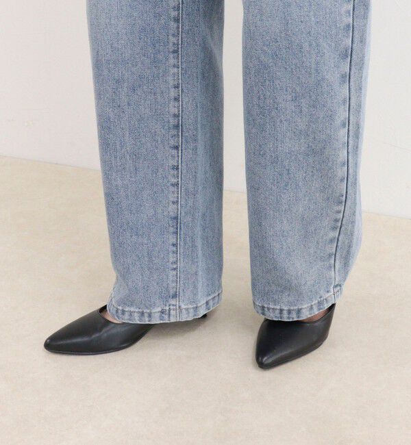 fredy emue「Dual Hem Lace Denim」|デニム|