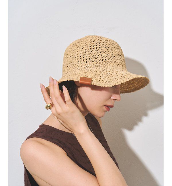 Hoaw.「【Hoaw.】クロシェHAT」|ハット|