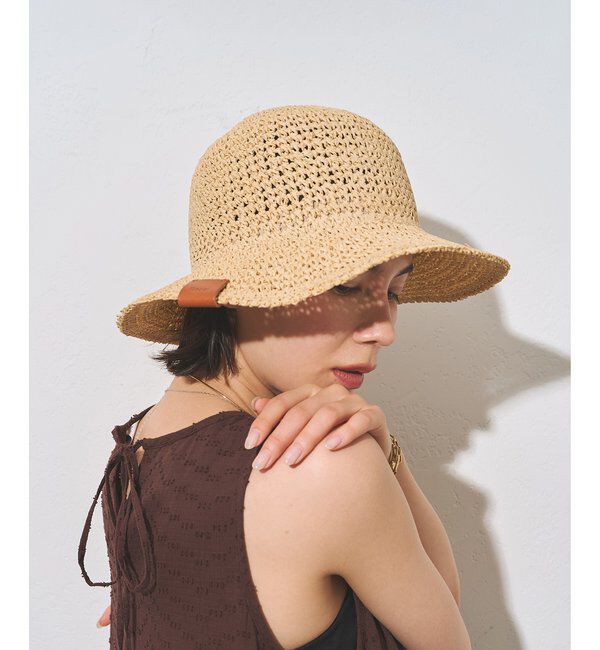 Hoaw.「【Hoaw.】クロシェHAT」|ハット|