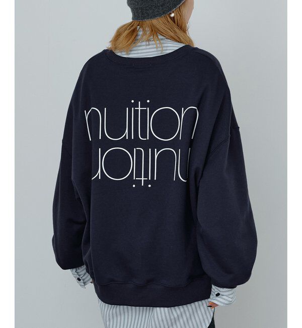  「【Nuition】ロゴスウェット」|スウェット・ジャージ|