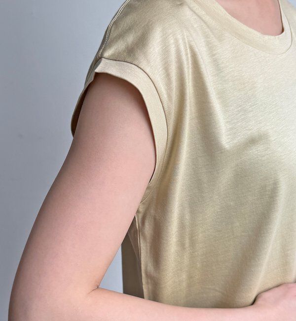  「【接触冷感】リヨセル混フレンチプルオーバー」|Tシャツ・カットソー|