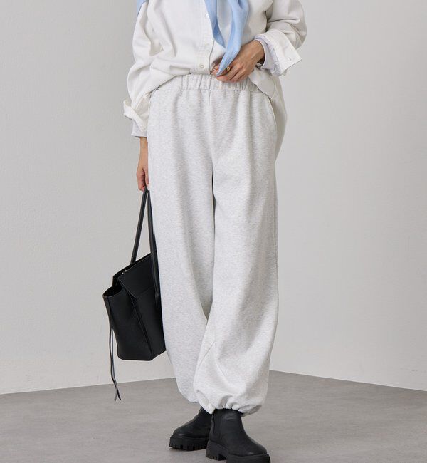  「【A・MONN】【ウエストゴム仕様】WIDE SWEAT PANTS」|その他|