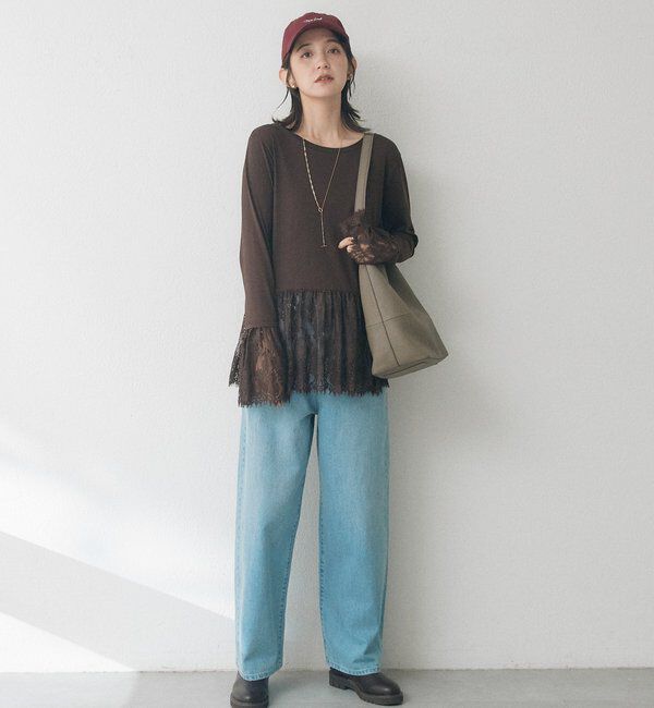  「【A・MONN】handsome DENIM PANTS」|デニム|