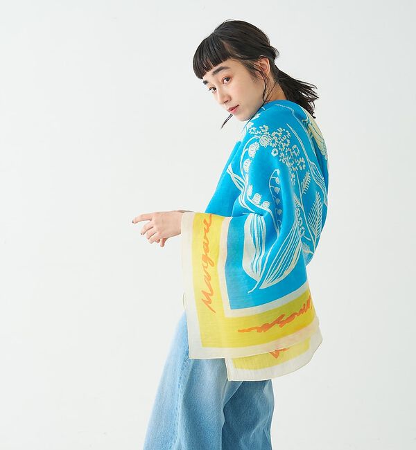 collex「【manipuri/マニプリ】ストールフローラ 120&times;120」|バンダナ・スカーフ|