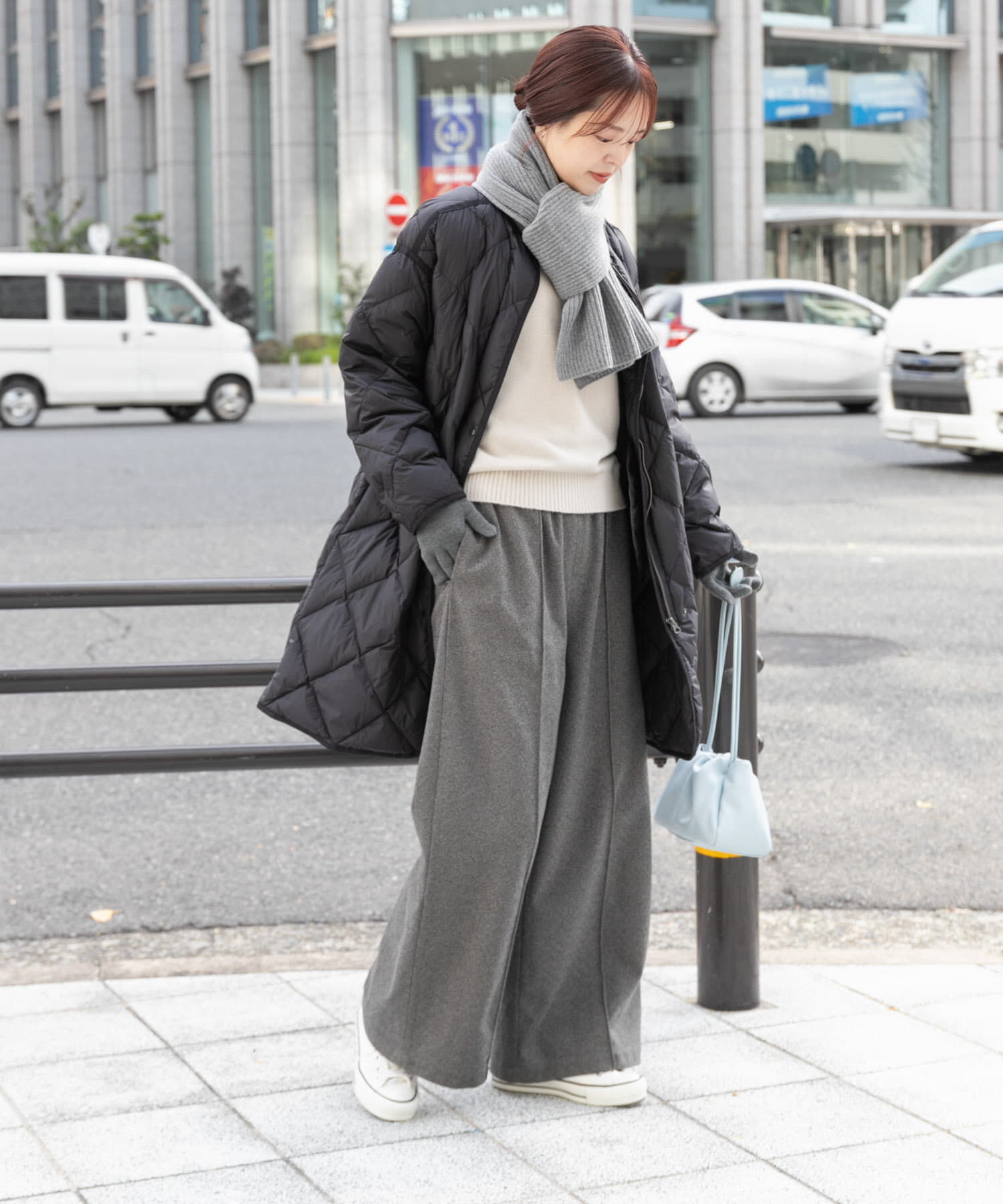 URBAN RESEARCH DOORS「ヘリンボーンピンタックイージーパンツ」|その他|