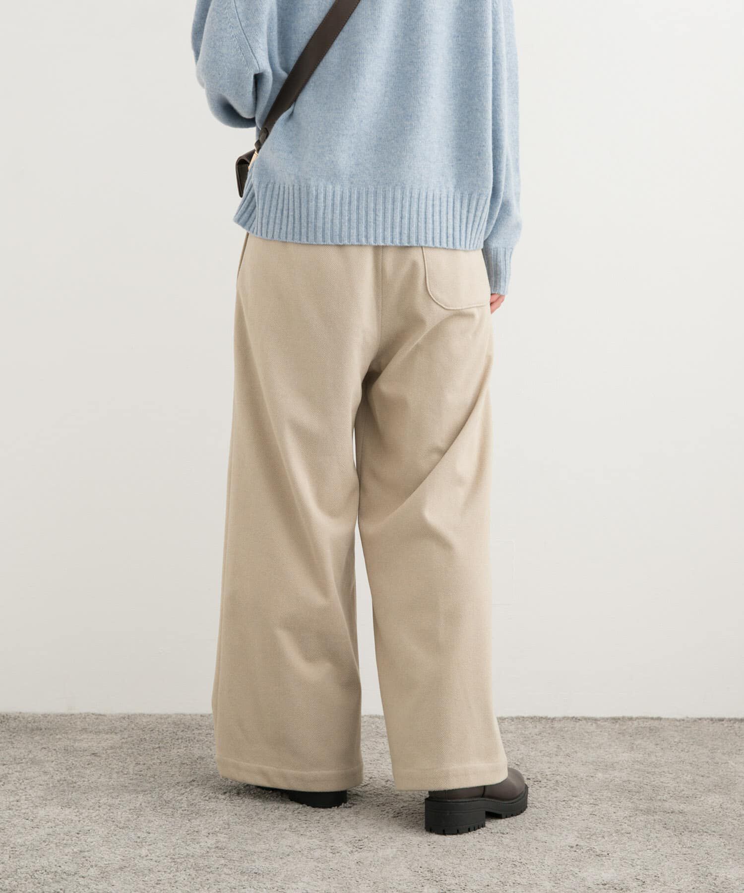 URBAN RESEARCH DOORS「ヘリンボーンピンタックイージーパンツ」|その他|