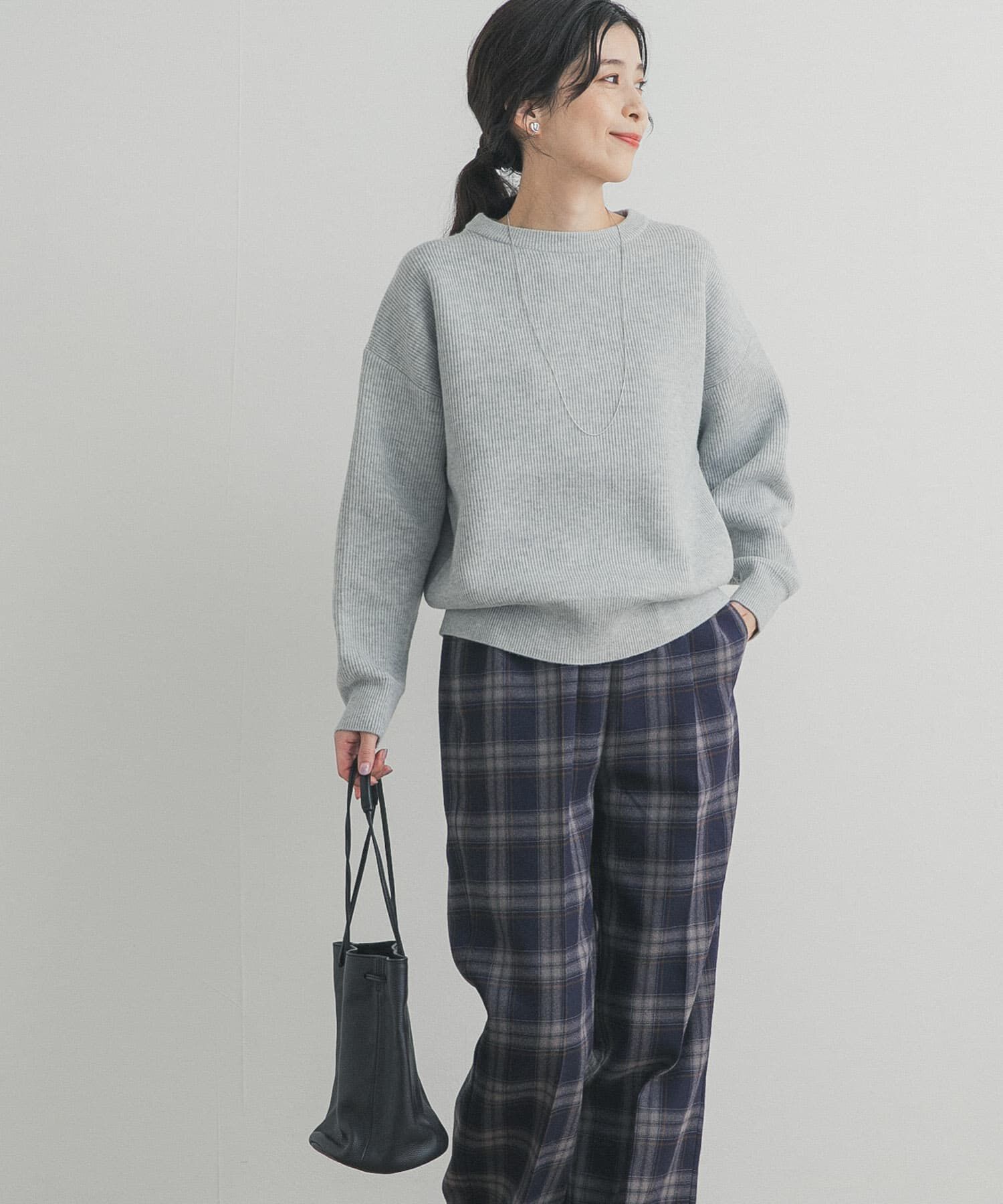 URBAN RESEARCH DOORS「『UR TECH』チェックストレートイージーパンツ」|その他|