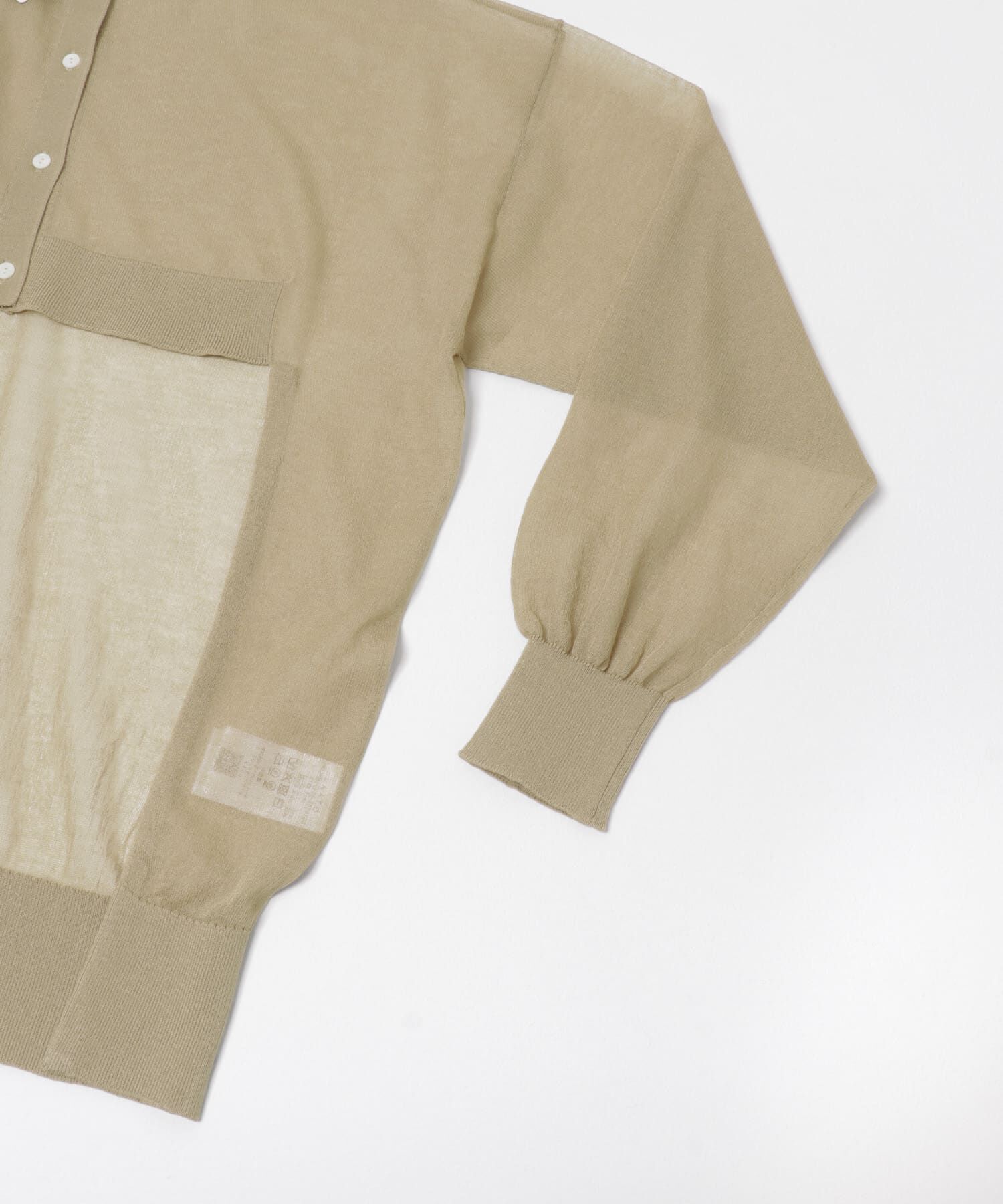 LAATO「sheer cardigan」|カーディガン|