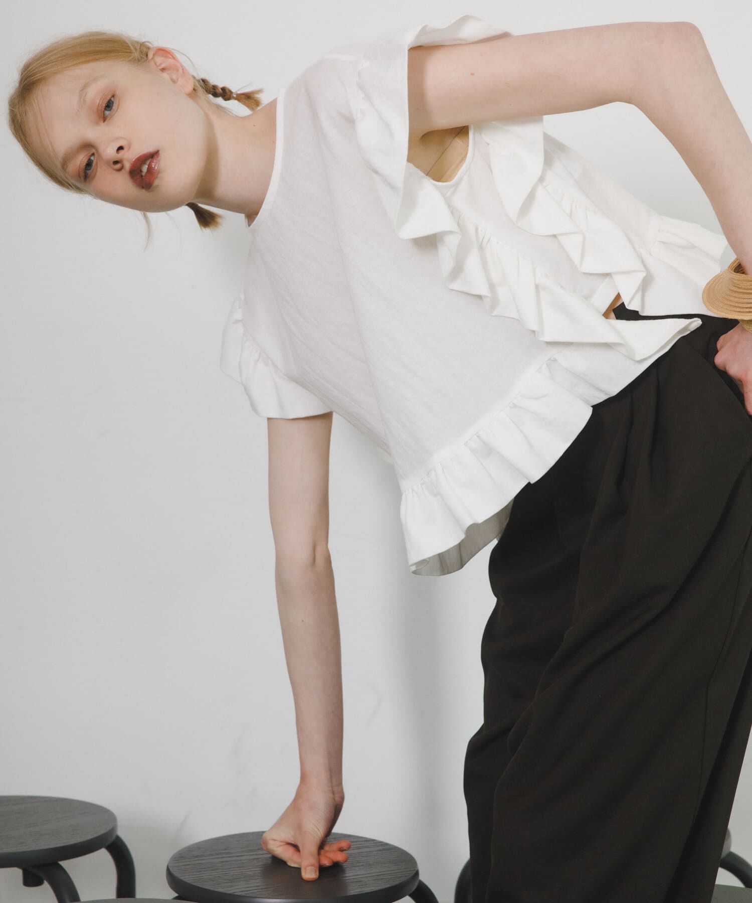 LAATO「frill tee」|Tシャツ・カットソー|