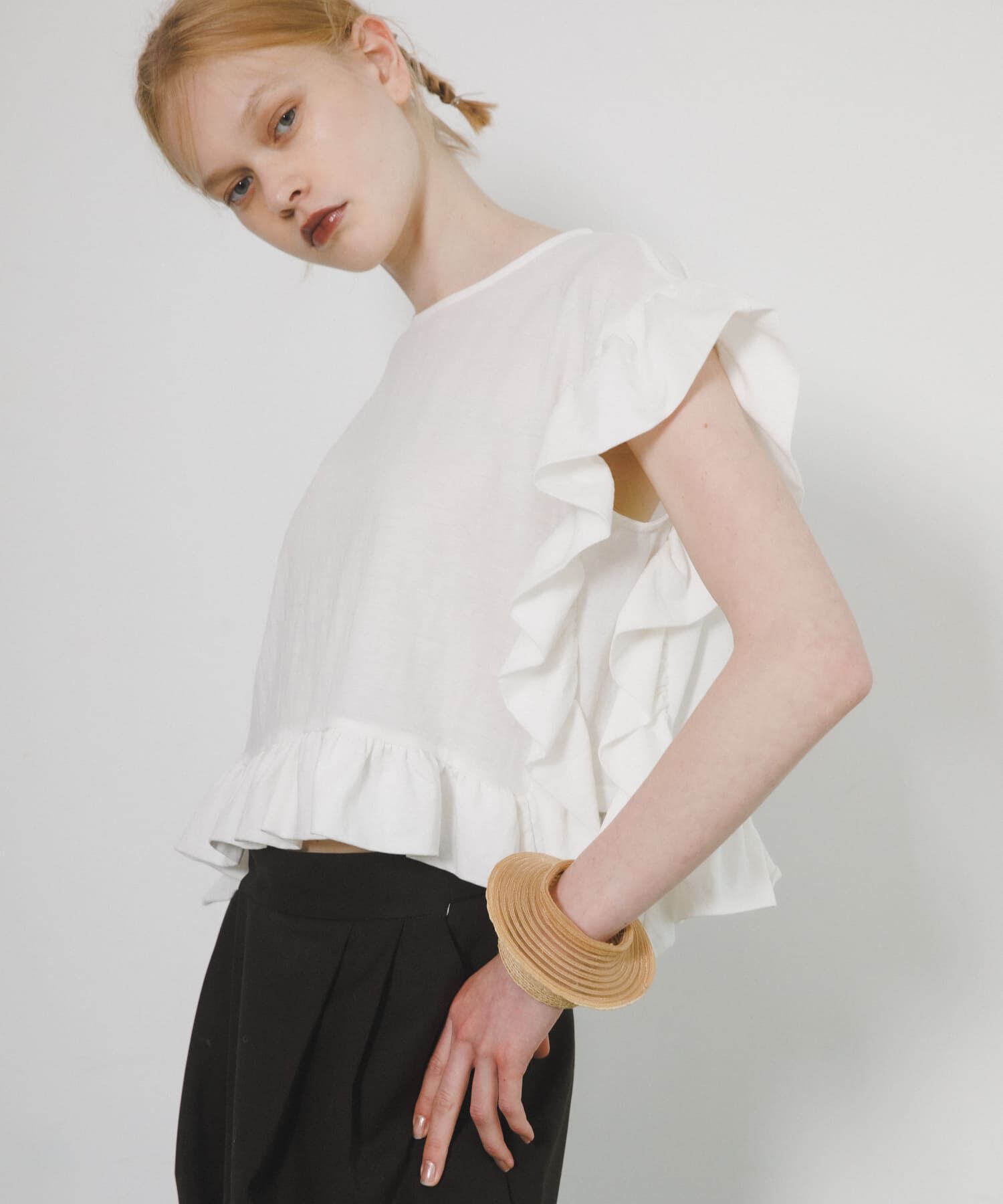 LAATO「frill tee」|Tシャツ・カットソー|