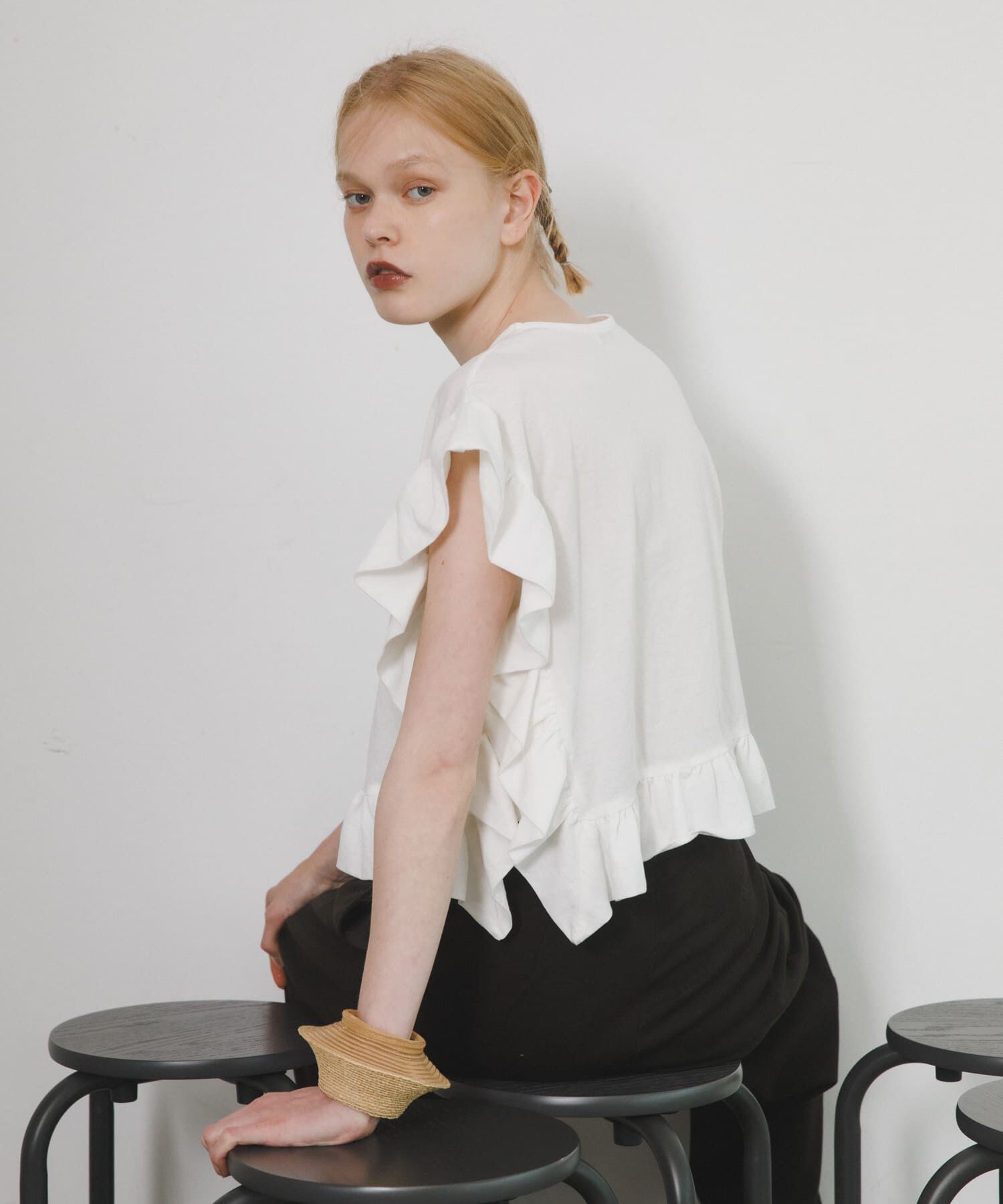 LAATO「frill tee」|Tシャツ・カットソー|