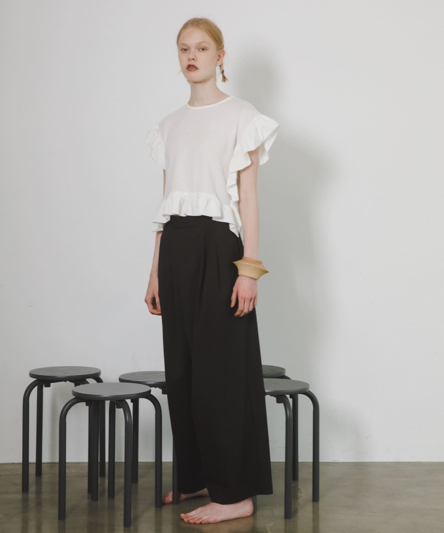 LAATO「frill tee」|Tシャツ・カットソー|