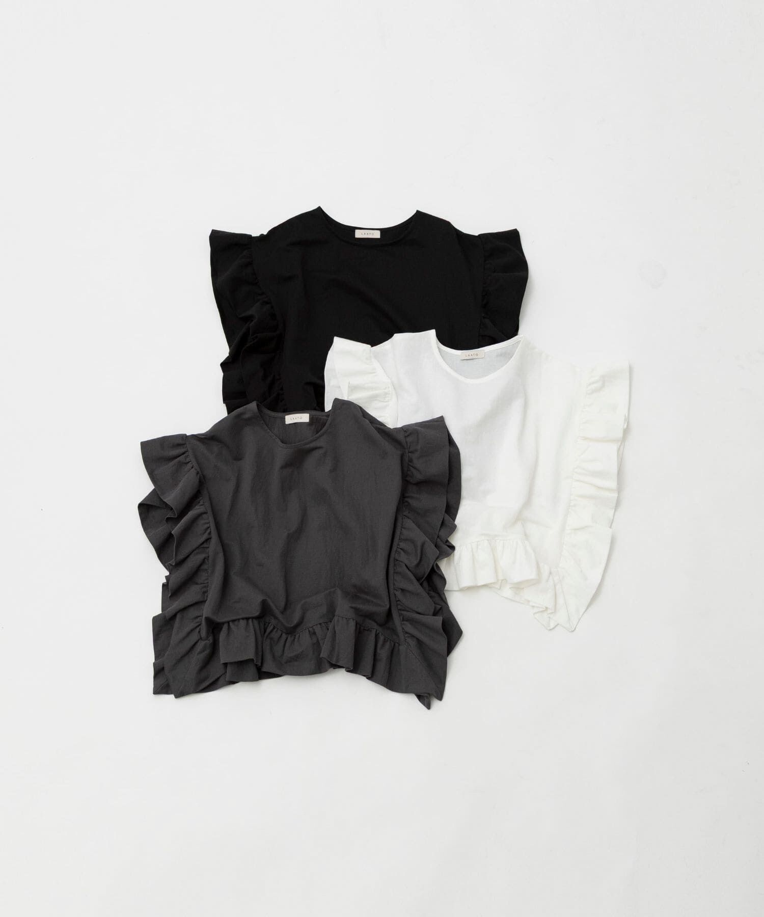 LAATO「frill tee」|Tシャツ・カットソー|