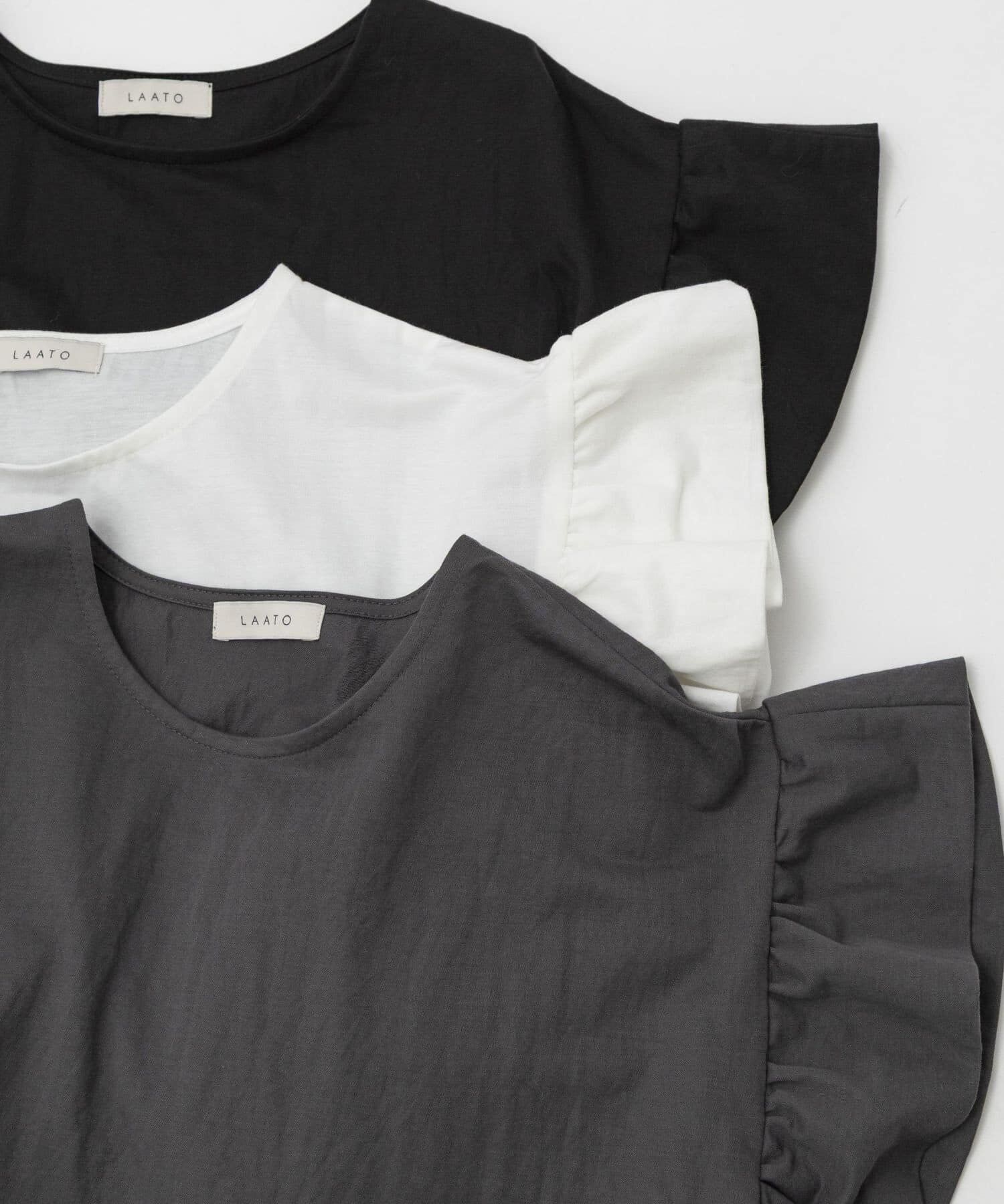 LAATO「frill tee」|Tシャツ・カットソー|