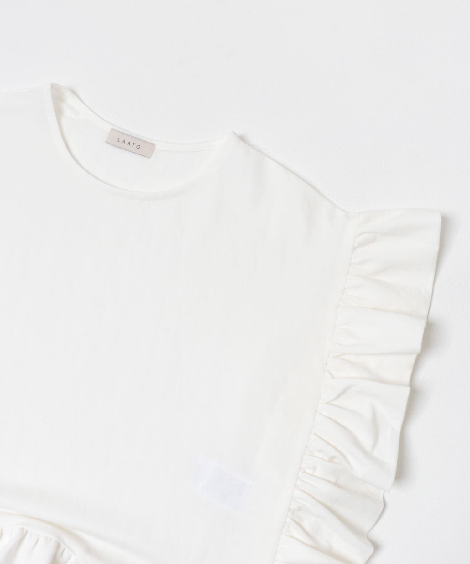LAATO「frill tee」|Tシャツ・カットソー|