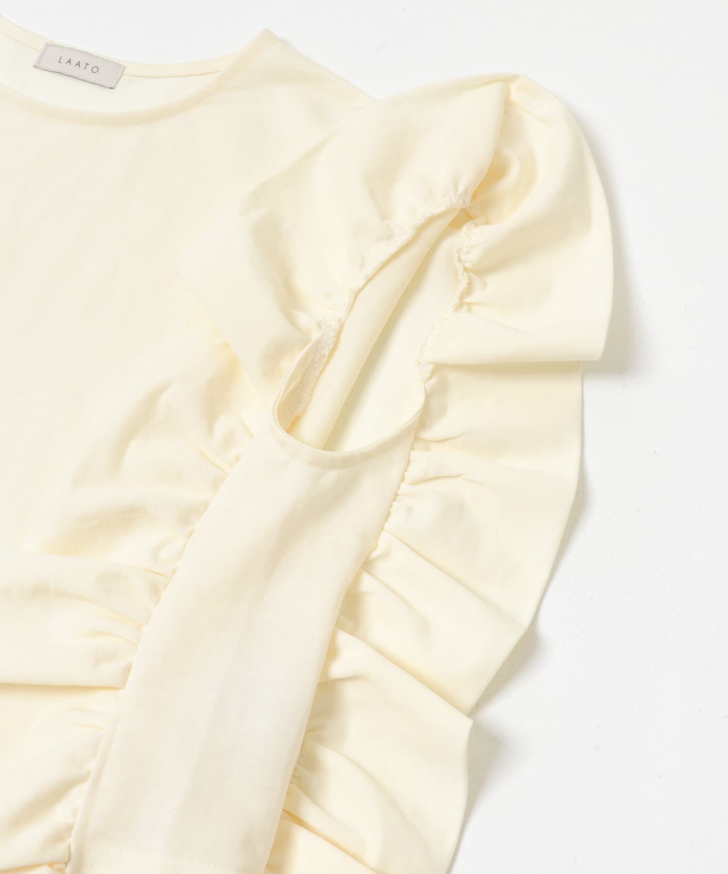 LAATO「frill tee」|Tシャツ・カットソー|