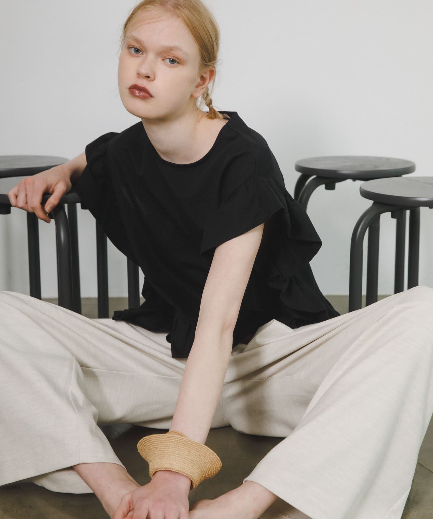 LAATO「frill tee」|Tシャツ・カットソー|