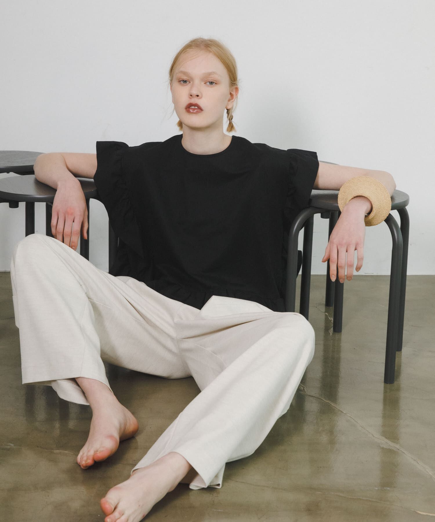 LAATO「frill tee」|Tシャツ・カットソー|