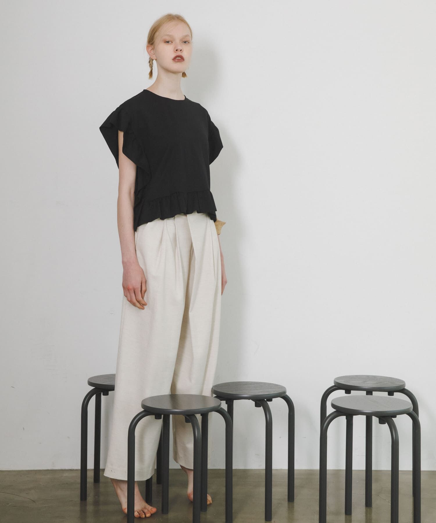 LAATO「frill tee」|Tシャツ・カットソー|