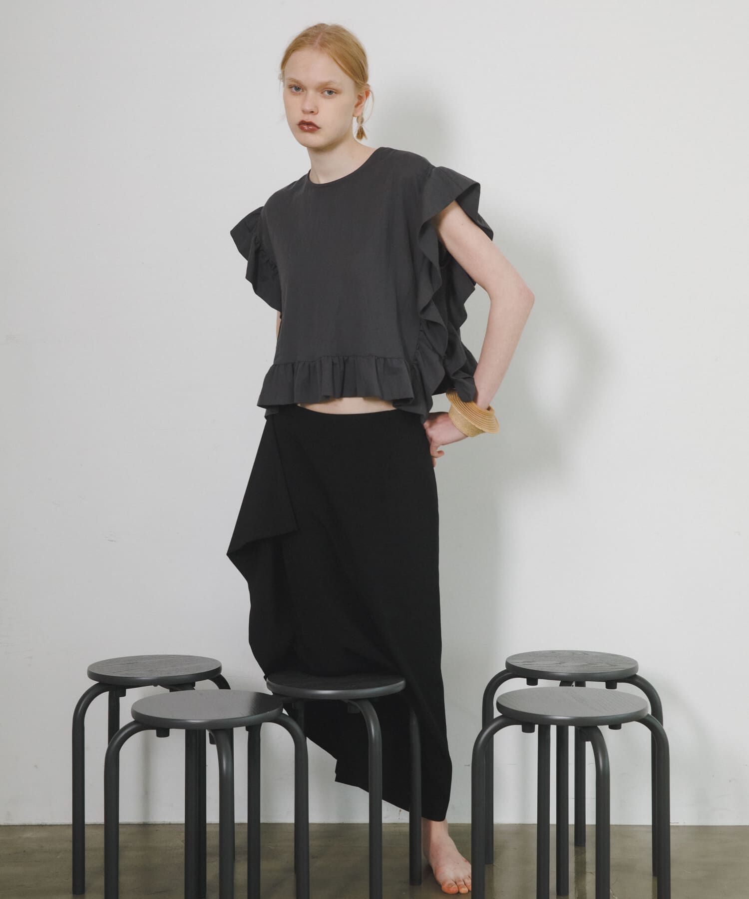 LAATO「frill tee」|Tシャツ・カットソー|