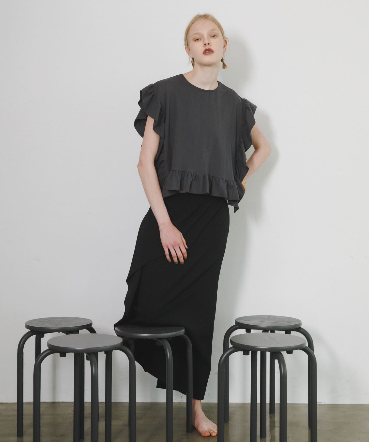 LAATO「frill tee」|Tシャツ・カットソー|