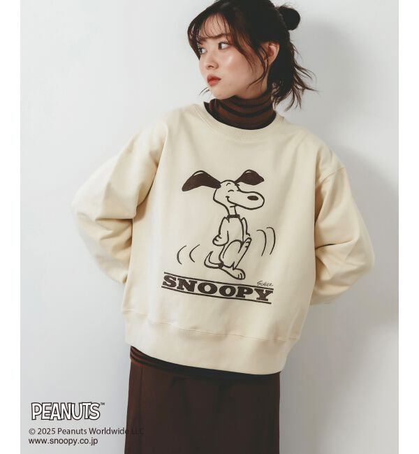  「【PEANUTS】ヴィンテージライクスウェット」|スウェット・ジャージ|