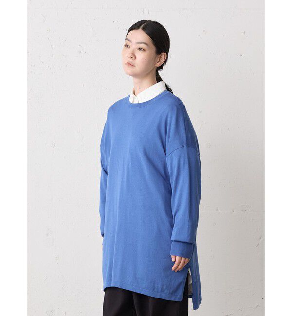 MidiUmi「MidiUmi ニットチュニックプルオーバー」|ニット・セーター|