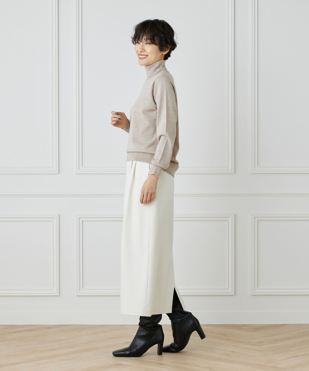 DAY by DAY it&rsquo;s international「ウォッシャブルウールベーシックタートルネックニット《HARMONY》」|ニット・セーター|